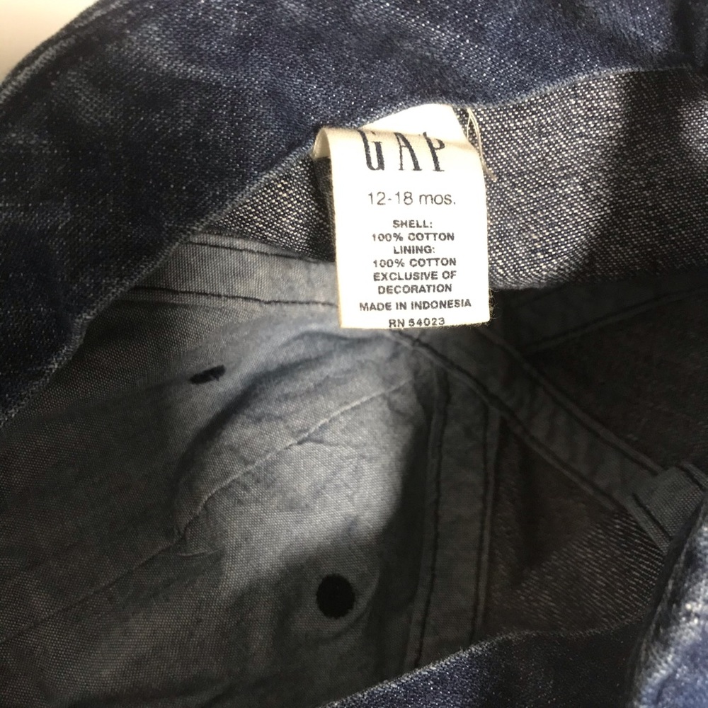 🛍 Denim GAP Toddler Baseball Cap *Get it free* - Picture 5 of 5